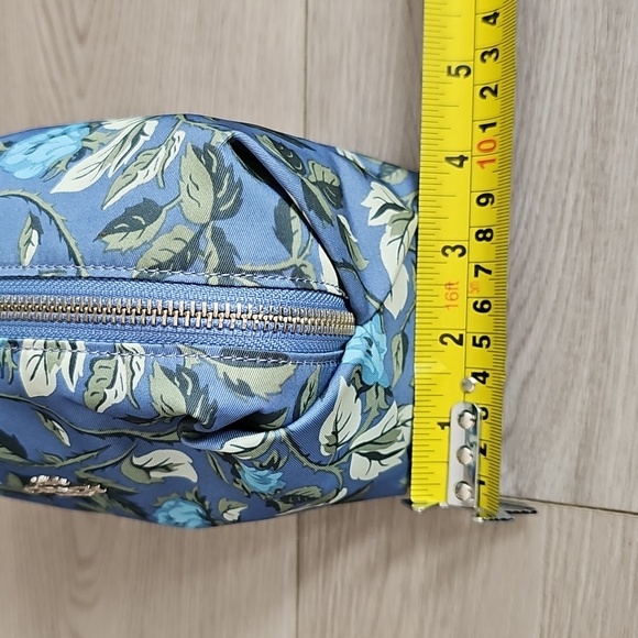 NWT Coach 67122 Boxy Cosmetic Case In Sleeping Rose Print, Small 6.5x3.75" - Picture 14 of 15